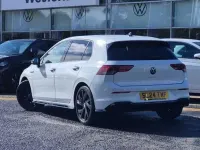 Used VW Golf VIII Black Edition 150 HP (110 kW) 2024 White Hatchback