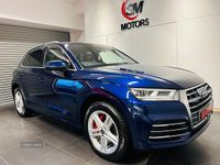 Used Audi Q5 S-Line 190 HP (139 kW) 2019 Blue SUV