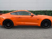 Used Ford Mustang GT 450 HP (330 kW) 2021 Orange Coupe