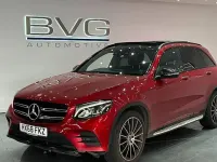 Used Mercedes GLC250 AMG Line Premium 211 HP (155 kW) 2019 Red SUV