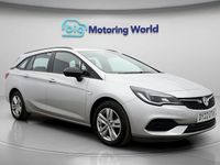 Used Vauxhall Astra Business Edition 122 HP (89 kW) 2021 Silver Estate