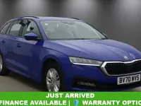 Używany Skoda Octavia SE Technology 150 KM (110 kW) 2020 Niebieski Kombi