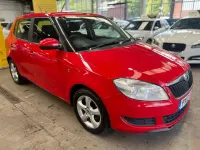 Used Skoda Fabia SE 86 HP (63 kW) 2012 Red Hatchback