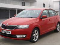 Used Skoda Rapid SE 90 HP (66 kW) 2015 Red Hatchback