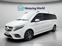 Used Mercedes V300 AMG line 237 HP (174 kW) 2023 White MPV