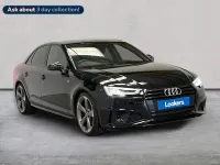 Used Audi A4 Black Edition 190 HP (139 kW) 2019 Black Sedan