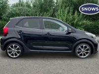Used Kia Picanto X-Line 83 HP (61 kW) 2018 Black Hatchback