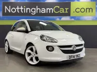 Used Vauxhall Adam Edition 87 HP (63 kW) 2014 White Hatchback