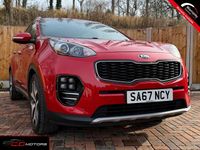 Used Kia Sportage GT-Line 114 HP (83 kW) 2017 Red SUV