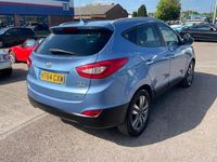 Used Hyundai ix35 Premium 134 HP (98 kW) 2015 Blue SUV
