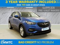 Used Vauxhall Grandland X S 130 HP (95 kW) 2018 Blue SUV