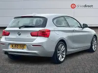 Used BMW 120 Sport Line 184 HP (135 kW) 2019 Silver Hatchback