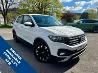 Used VW T-Cross S 95 HP (69 kW) 2021 White SUV