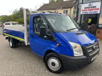 Usado Ford Transit 100 CV (73 kW) 2013 Blanco Descapotable