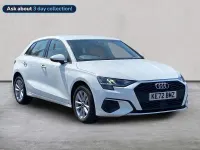 Used Audi A3 Sportback Advanced 110 HP (80 kW) 2023 White Hatchback
