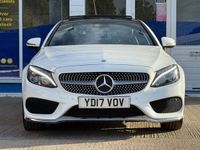 Used Mercedes C300 AMG line 245 HP (180 kW) 2017 White Coupe