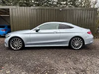 Used Mercedes C300 AMG Line Premium 2018 Silver Coupe