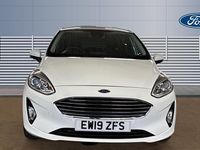 Used Ford Fiesta Titanium 101 HP (74 kW) 2019 White Hatchback
