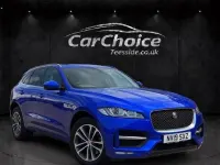 Used Jaguar F-Pace R-Sport 180 HP (132 kW) 2019 Blue SUV