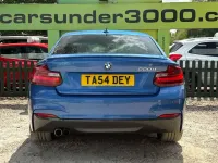 Used BMW 220 M Sport 190 HP (139 kW) 2016 Blue Coupe