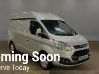 Used Ford Transit Custom Limited 125 HP (91 kW) 2016 Silver Van