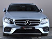 Used Mercedes E220 AMG line 194 HP (142 kW) 2017 Silver Estate