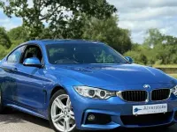 Used BMW 420 Coupé M Sport 190 HP (139 kW) 2015 Blue Coupe