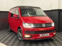 Usado VW Transporter Highline 140 CV (102 kW) 2015 Rojo Van