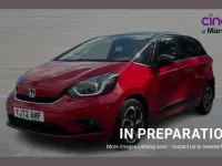Used Honda Jazz Hybrid 109 HP (80 kW) 2022 Red Hatchback
