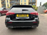 Used Mercedes A200 AMG line 2019 Black Hatchback