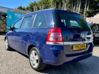 Used Vauxhall Zafira 115 HP (84 kW) 2013 Blue MPV