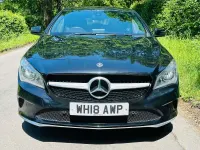 Begagnad Mercedes CLA180 2018 Svart Sedan