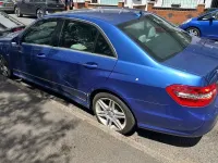 Used Mercedes E220 2011 Blue Sedan