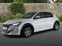 Used Peugeot e-208 Allure 100 kW (136 HP) 2020 White Hatchback