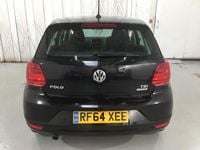 Used VW Polo SE 90 HP (66 kW) 2014 Black Hatchback