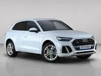 Used Audi Q5 S-Line 204 HP (150 kW) 2023 White SUV