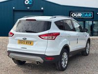 Used Ford Kuga Titanium 150 HP (110 kW) 2015 White SUV