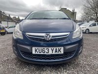 Used Vauxhall Corsa S 95 HP (69 kW) 2013 Blue Hatchback