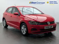 Usado VW Polo SE 95 HP (69 kW) 2018 Vermelho Citadino