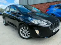 Used Ford Fiesta Titanium 100 HP (73 kW) 2020 Black Hatchback