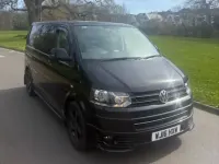 Used VW Transporter Sportline 180 HP (132 kW) 2016 Black Van