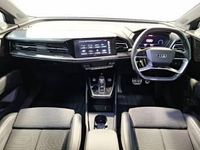 Used Audi Q4 e-tron S-Line 150 kW (204 HP) 2021 Blue SUV