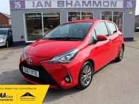 Used Toyota Yaris 2017 Red Hatchback