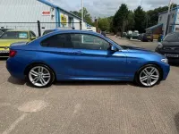 Used BMW 218 M Sport 136 HP (100 kW) 2016 Blue Coupe
