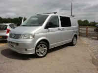 Used VW Transporter 102 HP (75 kW) 2008 Silver Van