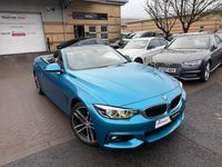 Used BMW 420 M Sport 2017 Blue Cabriolet