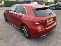 Used Mercedes A180 AMG line 136 HP (100 kW) 2021 Red Hatchback