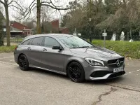 Used Mercedes CLA200 Shooting Brake AMG line 136 HP (100 kW) 2017 Grey Estate