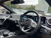 Used Mercedes CLA200 AMG line 163 HP (119 kW) 2023 Blue Coupe