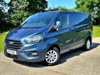 Used Ford Transit Custom Limited 130 HP (95 kW) 2022 Blue Van